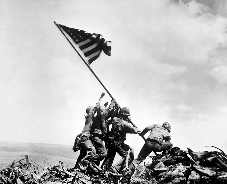 Iwo Jima flag (1945)
