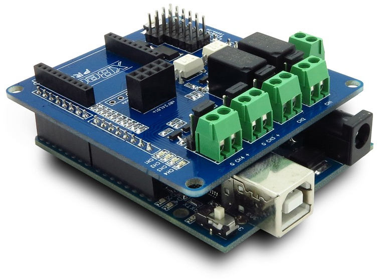 Arduino Uno et un shield